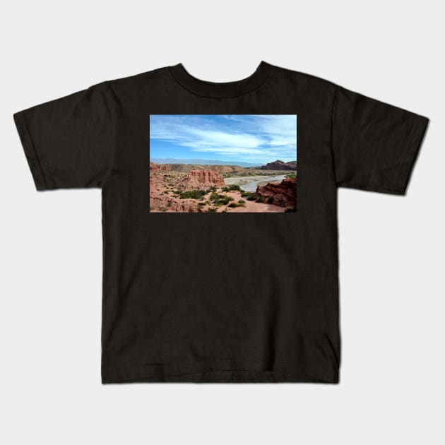 Argentine - Quebrada de las Conchas Kids T-Shirt by franck380